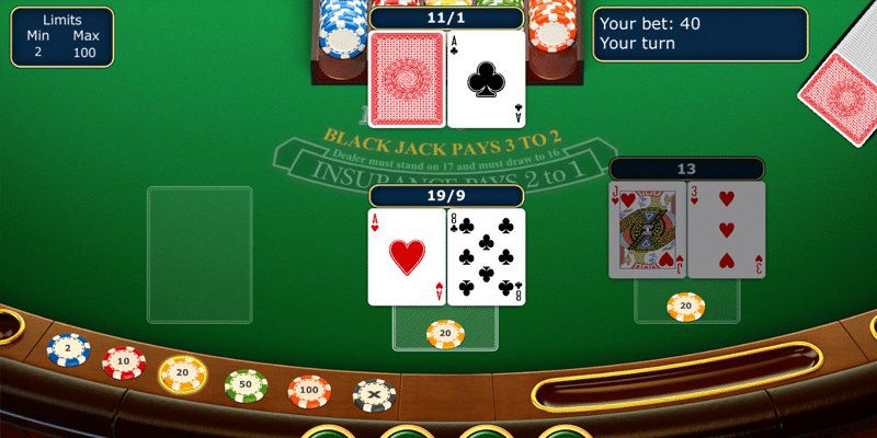Diễn Biến Một Ván Bài Blackjack Chi Tiết
